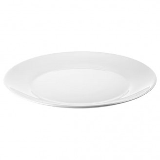 ОФТАСТ (TALLRIK) Тарелка, белый, 25 см