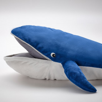 БЛОВИНГАД Мягкая игрушка, кит синий 100 см