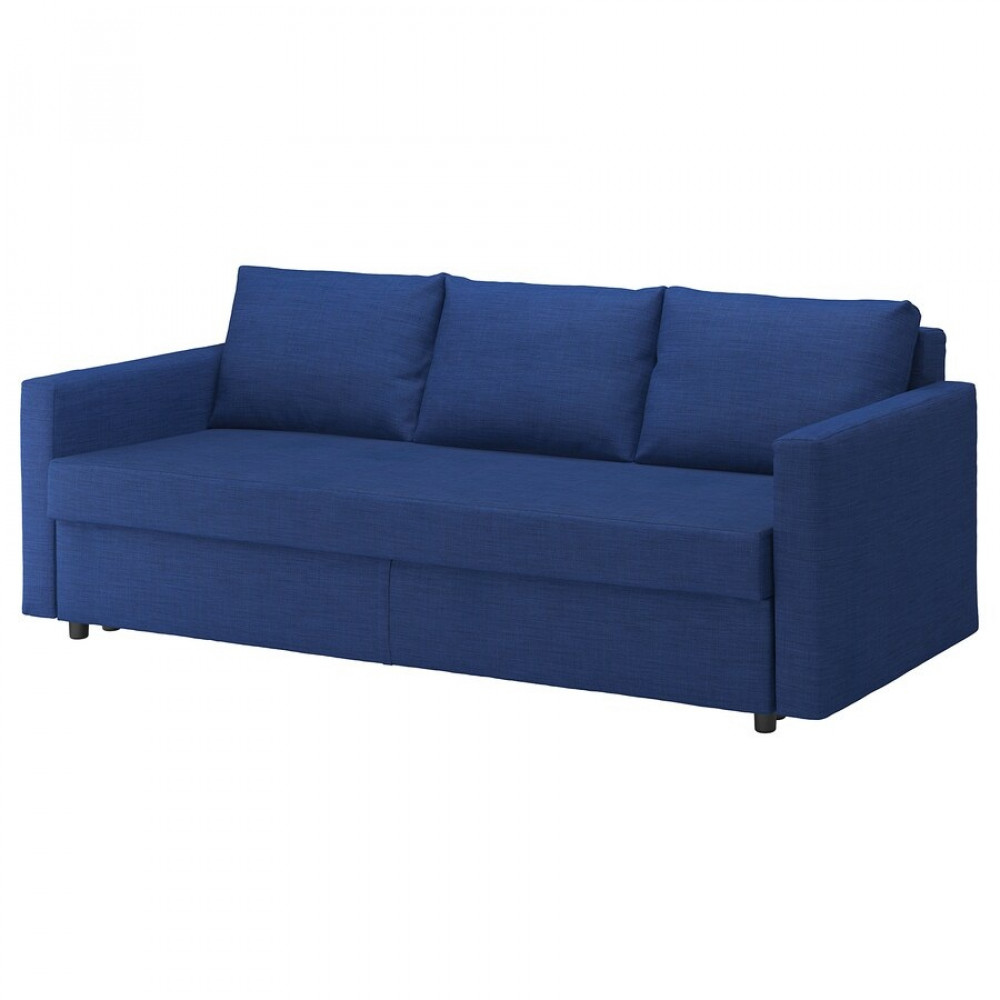 ФРИХЕТЭН 3-местный диван-кровать, шифтебу темно-синий